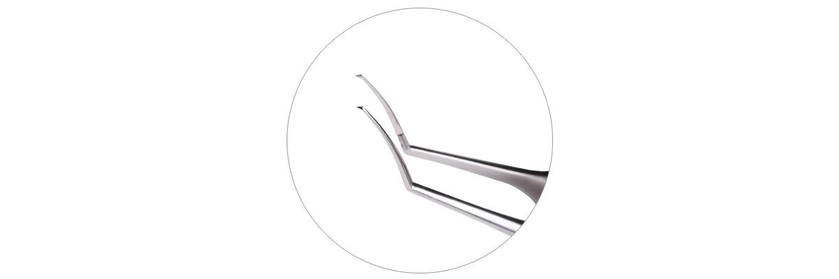 Pinzas de capsulorrexis de acero inoxidable IF-3000C O'Gawa-Utrata